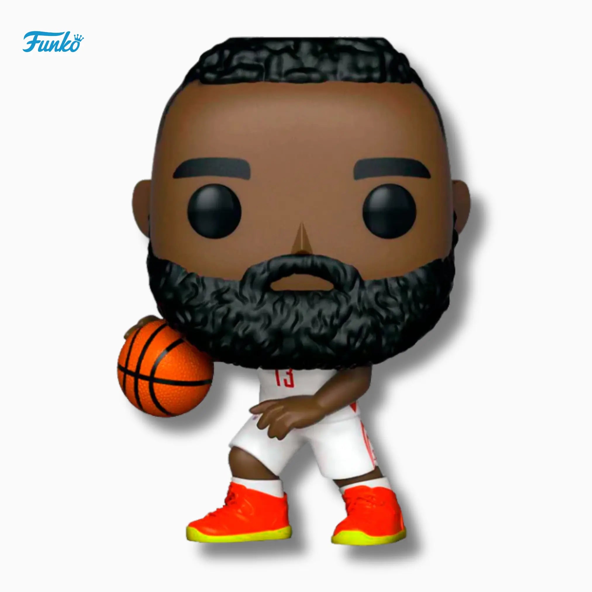 Funko Pop! Basketball: James Harden 44 – Houston Rockets (4 - Inch Vinyl Figure) - IBRELIA