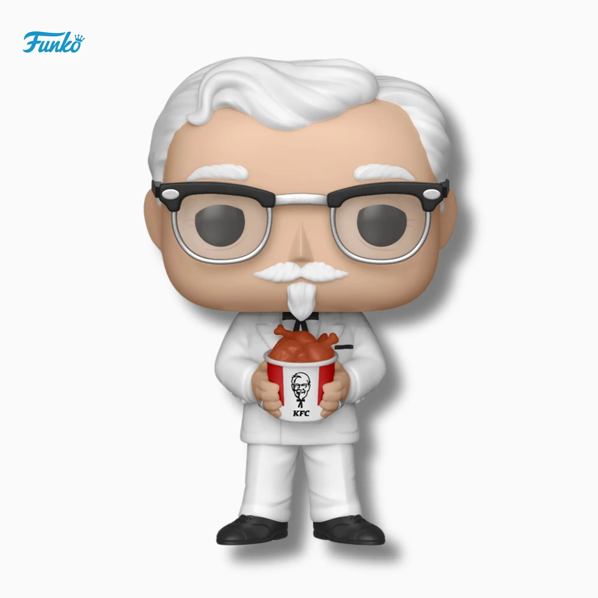 Funko Pop! Icons: Colonel Sanders (KFC Bucket) – 4-Inch Vinyl Figure IBRELIA