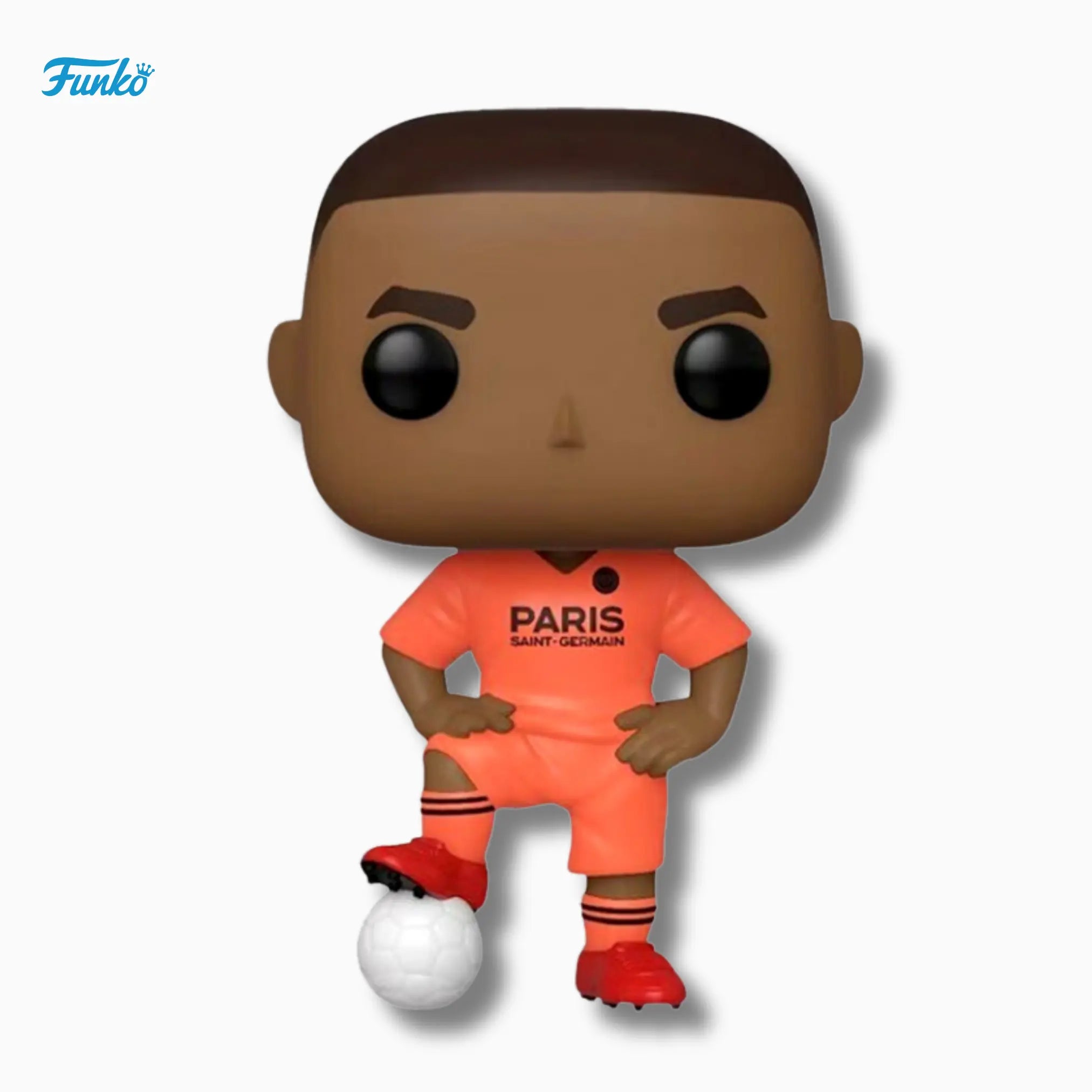 Funko Pop! Football: Kylian Mbappé 30 – Paris Saint - Germain (4 - Inch Vinyl Figure) - IBRELIA