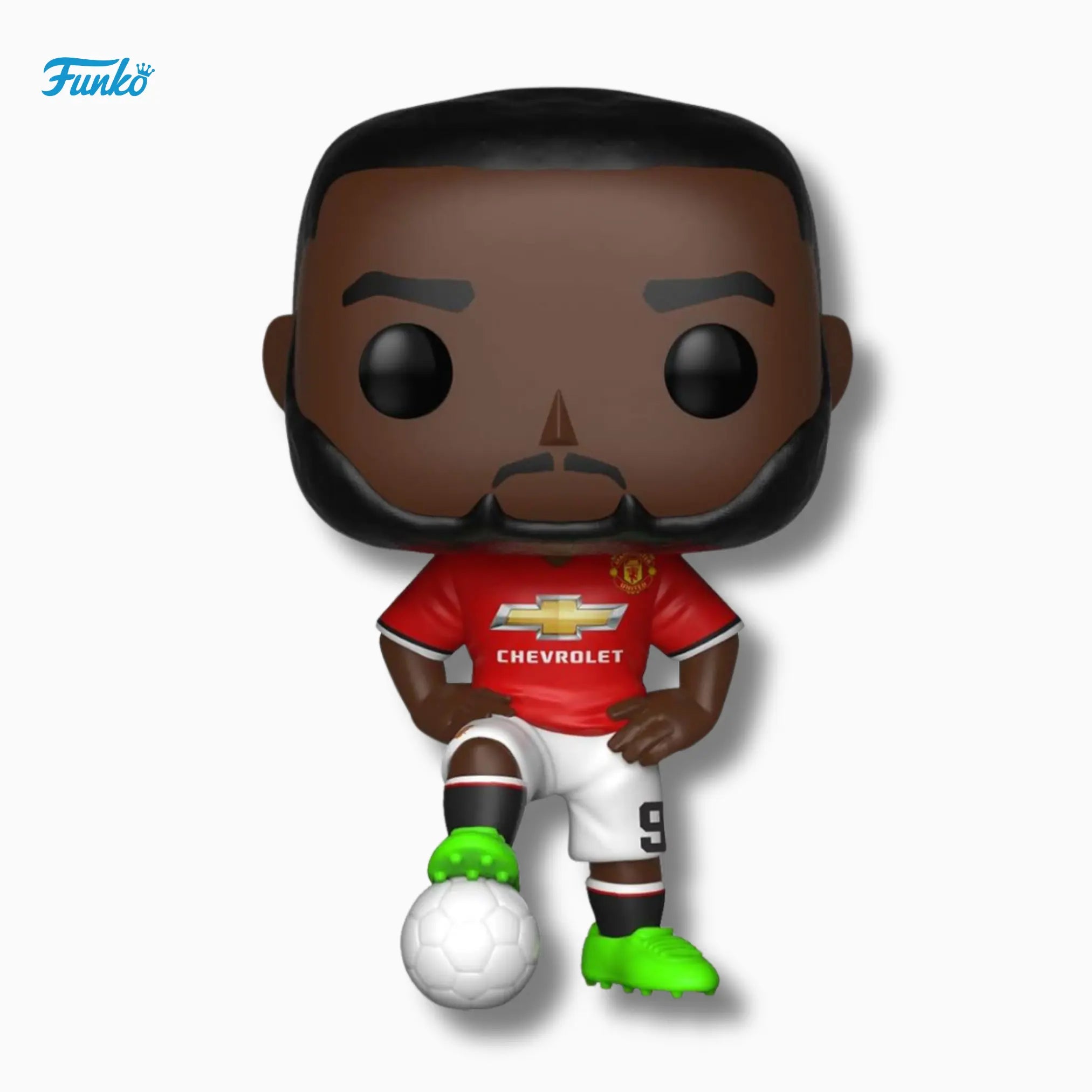 Funko Pop! Football: Romelu Lukaku 02 – Manchester United Edition (4 - Inch) - IBRELIA