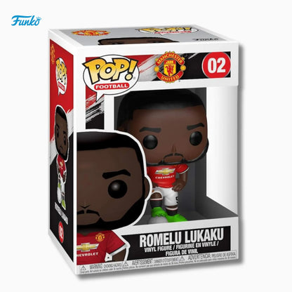 Funko Pop! Football: Romelu Lukaku 02 – Manchester United Edition (4 - Inch) - IBRELIA