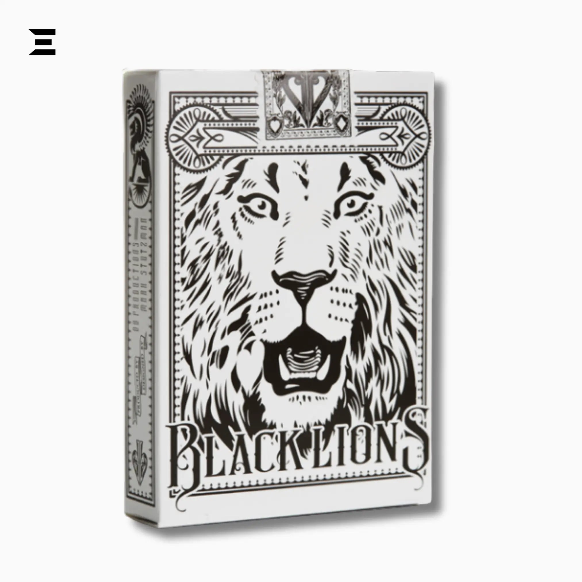 David Blaine Black Lions Seconds – Rare Marked Playing Cards (USPCC Casino Stock) IBRELIA