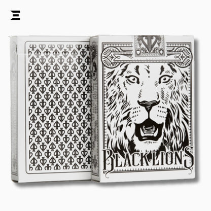 David Blaine Black Lions Seconds – Rare Marked Playing Cards (USPCC Casino Stock) IBRELIA