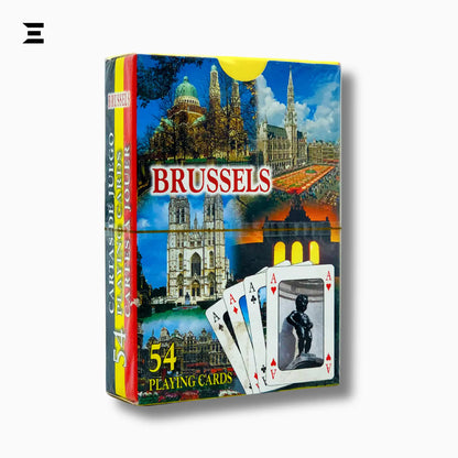 Original Swap Playing Cards – Brussels & Bruges Europe Souvenir Deck - IBRELIA