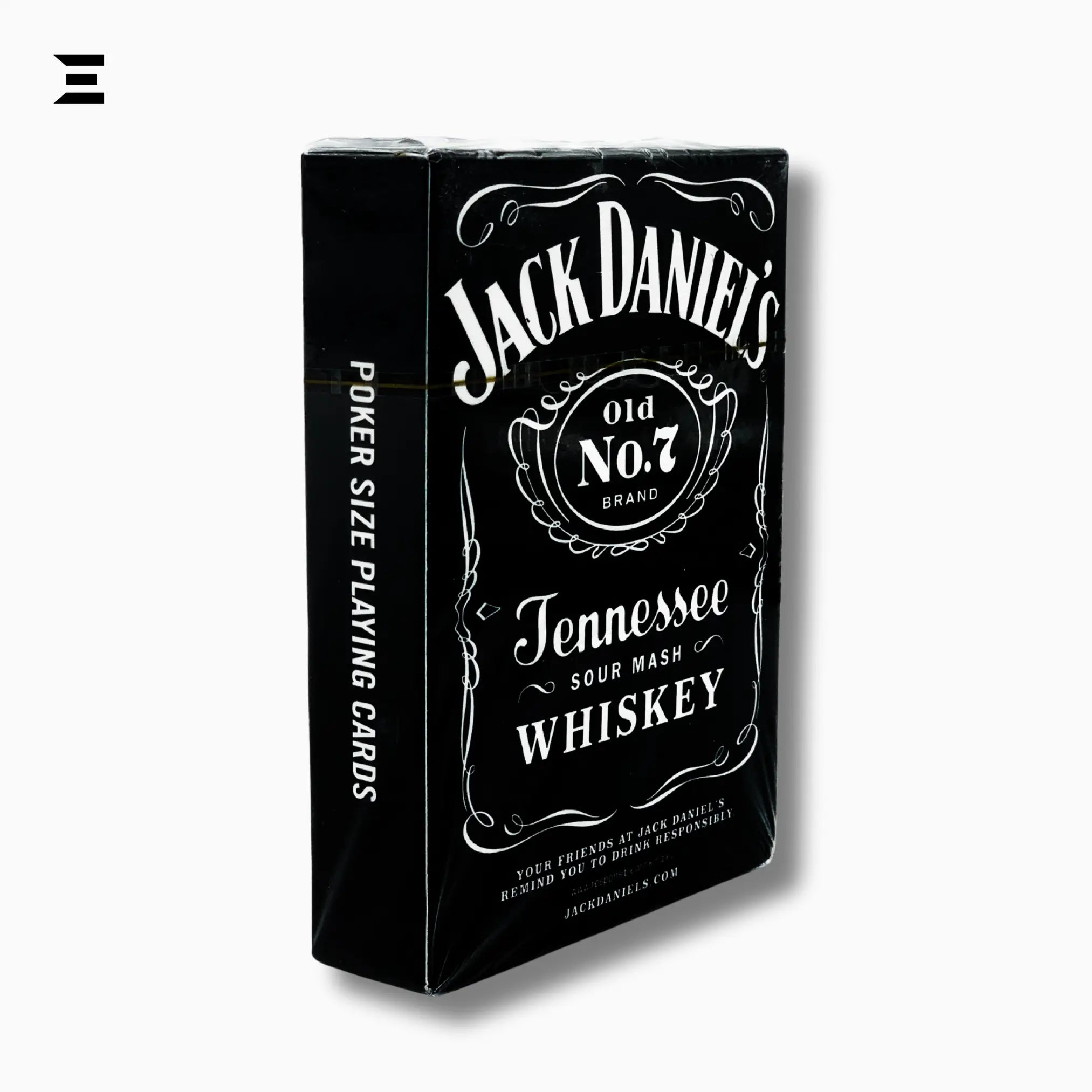 Jack Daniel’s Old No.7 Playing Cards – Silver Tobacco Tin Edition - IBRELIA
