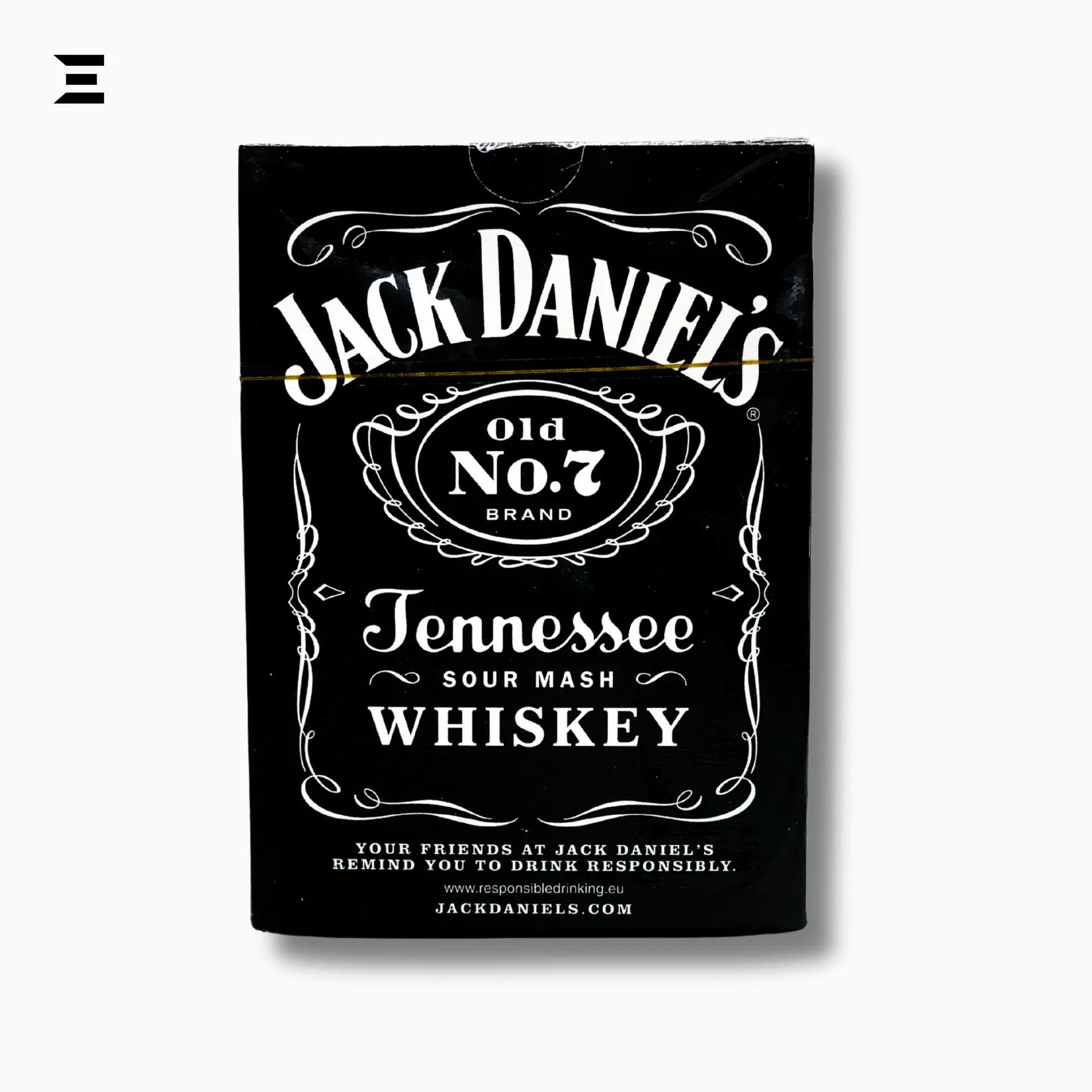 Jack Daniel’s Old No.7 Playing Cards – Silver Tobacco Tin Edition - IBRELIA