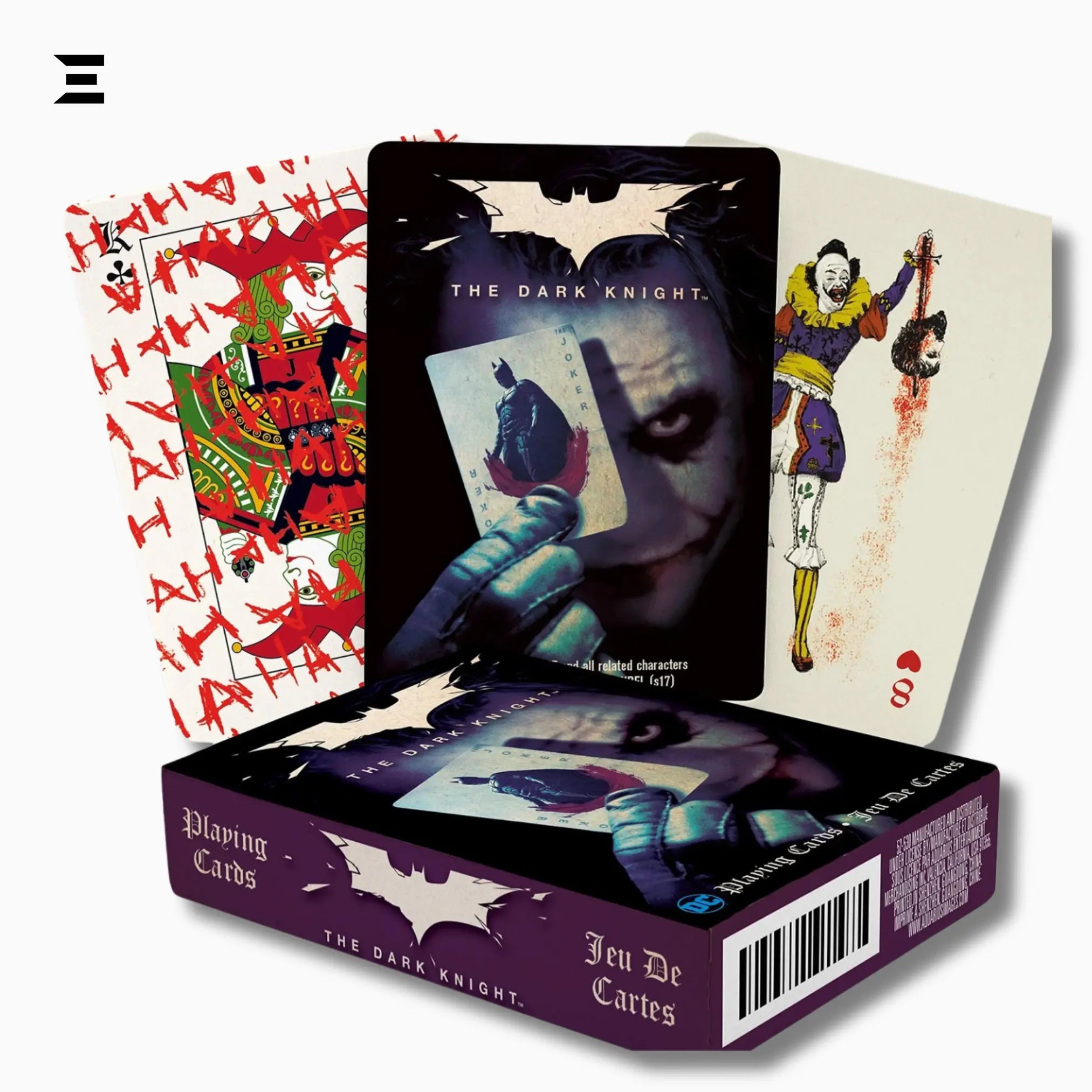 The Dark Knight – Joker Playing Cards (Official DC Comics Deck) - IBRELIA