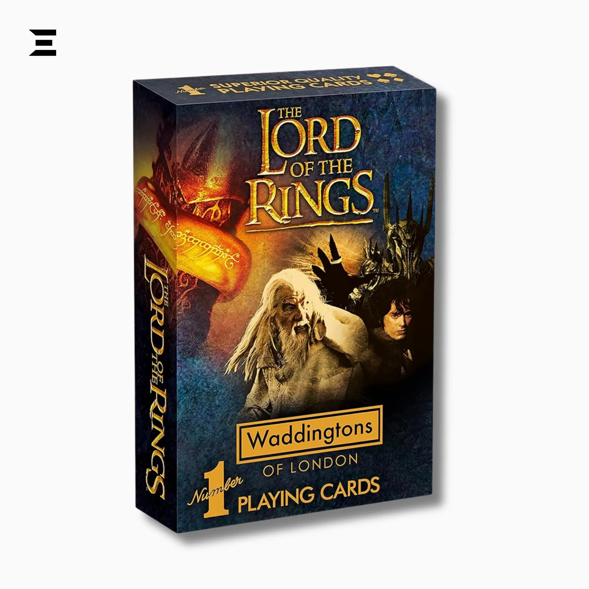 Waddingtons No.1 Premium Playing Cards – Lord of the Rings Edition - IBRELIA