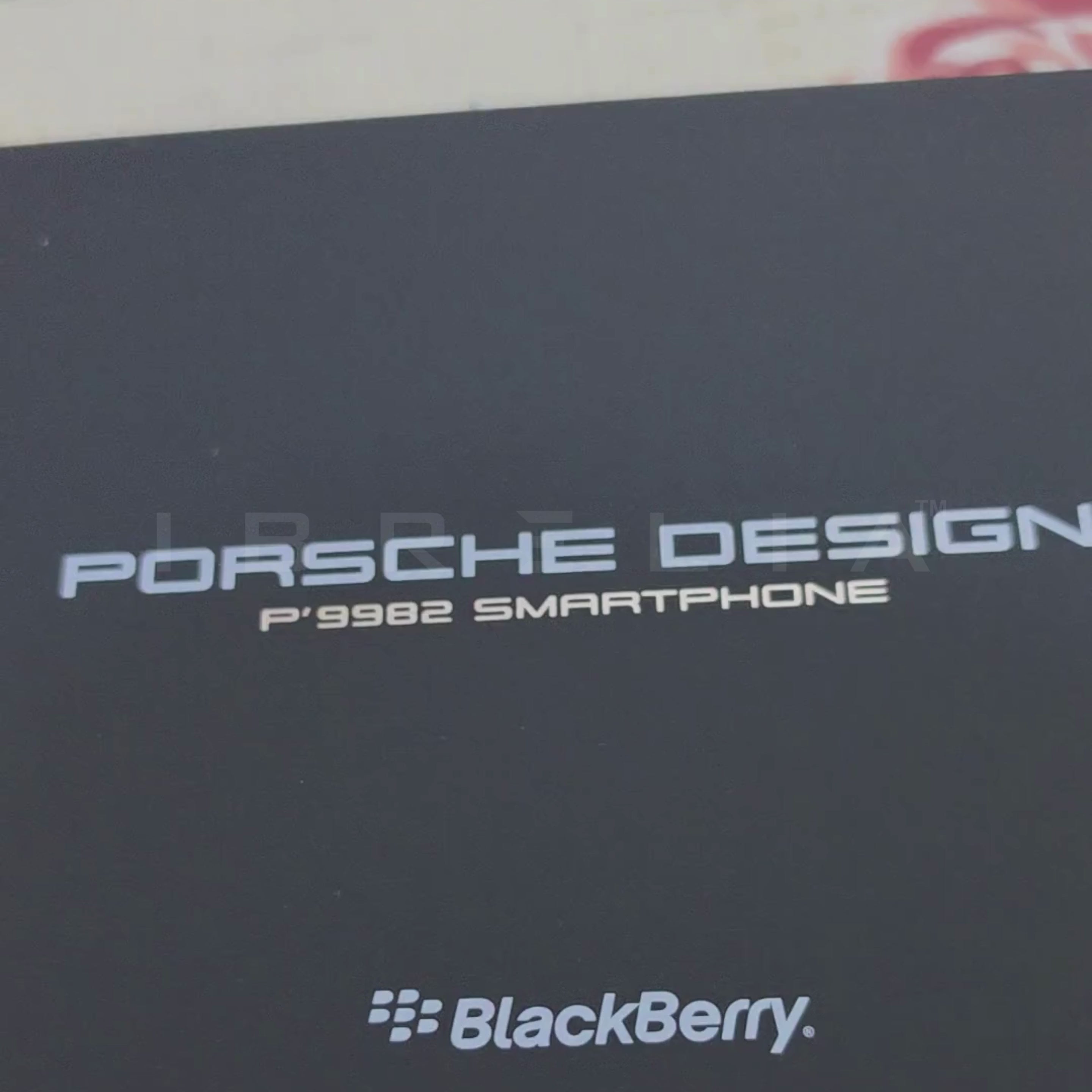 BlackBerry Porsche Design P’9982 – Brand New Collector’s Set with Original Box & Accessories