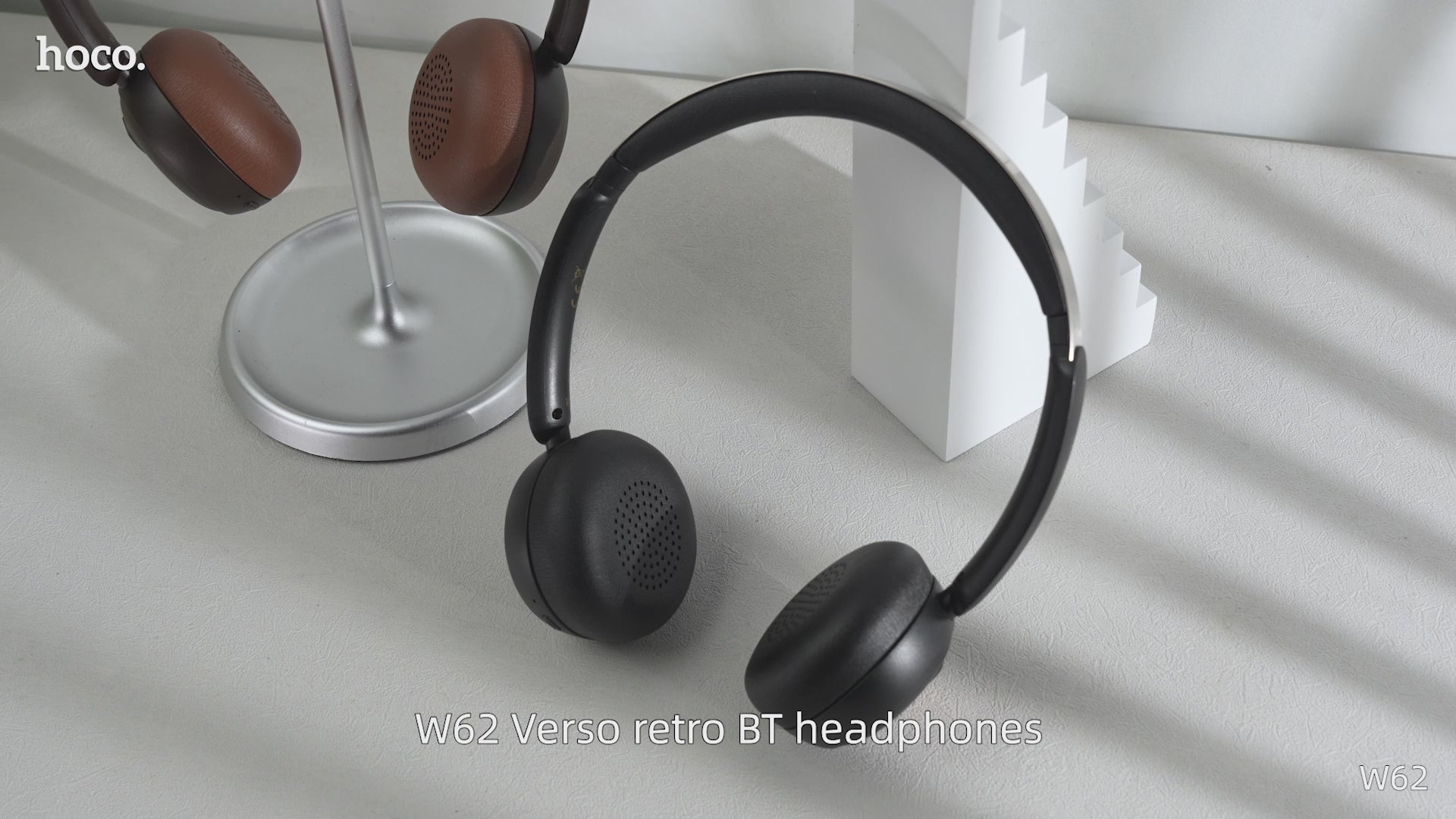 HOCO W62 Wireless Headphones – Ultra-Lightweight 30h Playtime | IBRELIA™