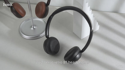 HOCO W62 Wireless Headphones – Ultra-Lightweight 30h Playtime | IBRELIA™