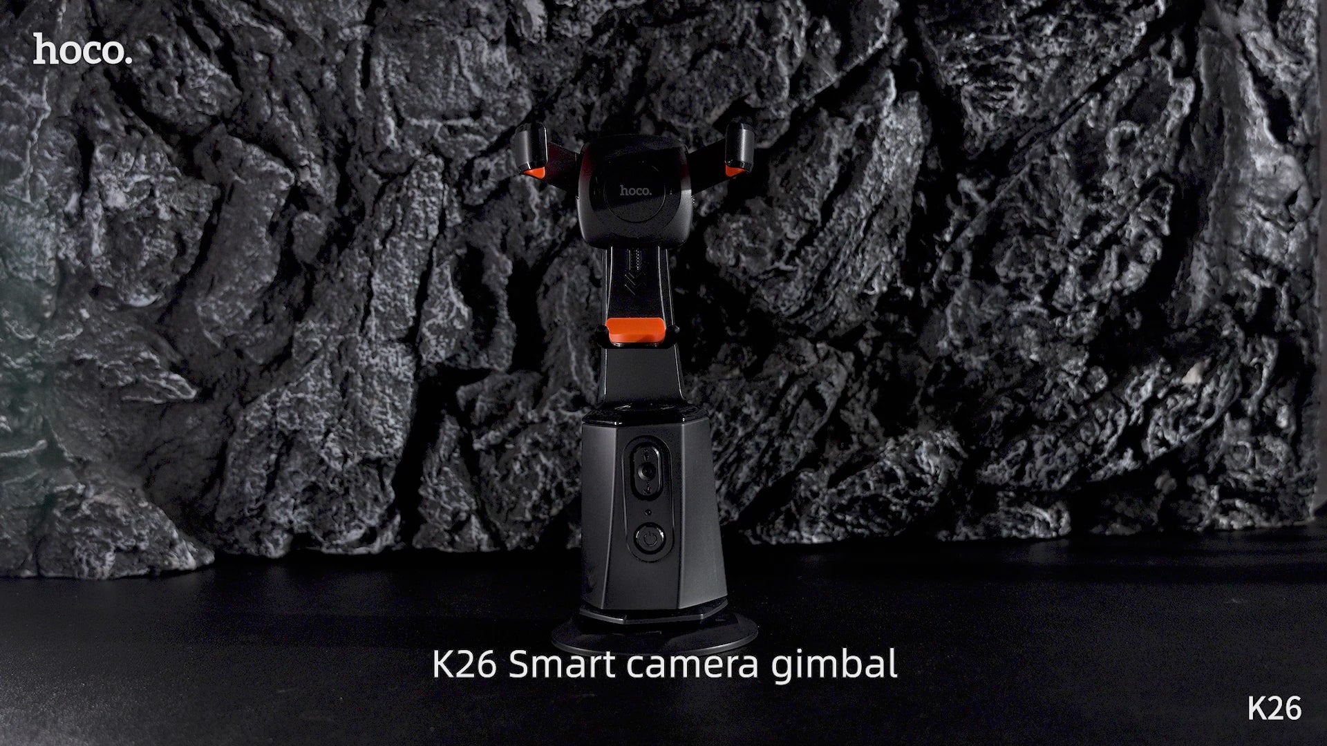 HOCO K26 Auto Face Tracking Smart Camera Gimbal – 360° AI Tracking Phone Holder | IBRELIA™