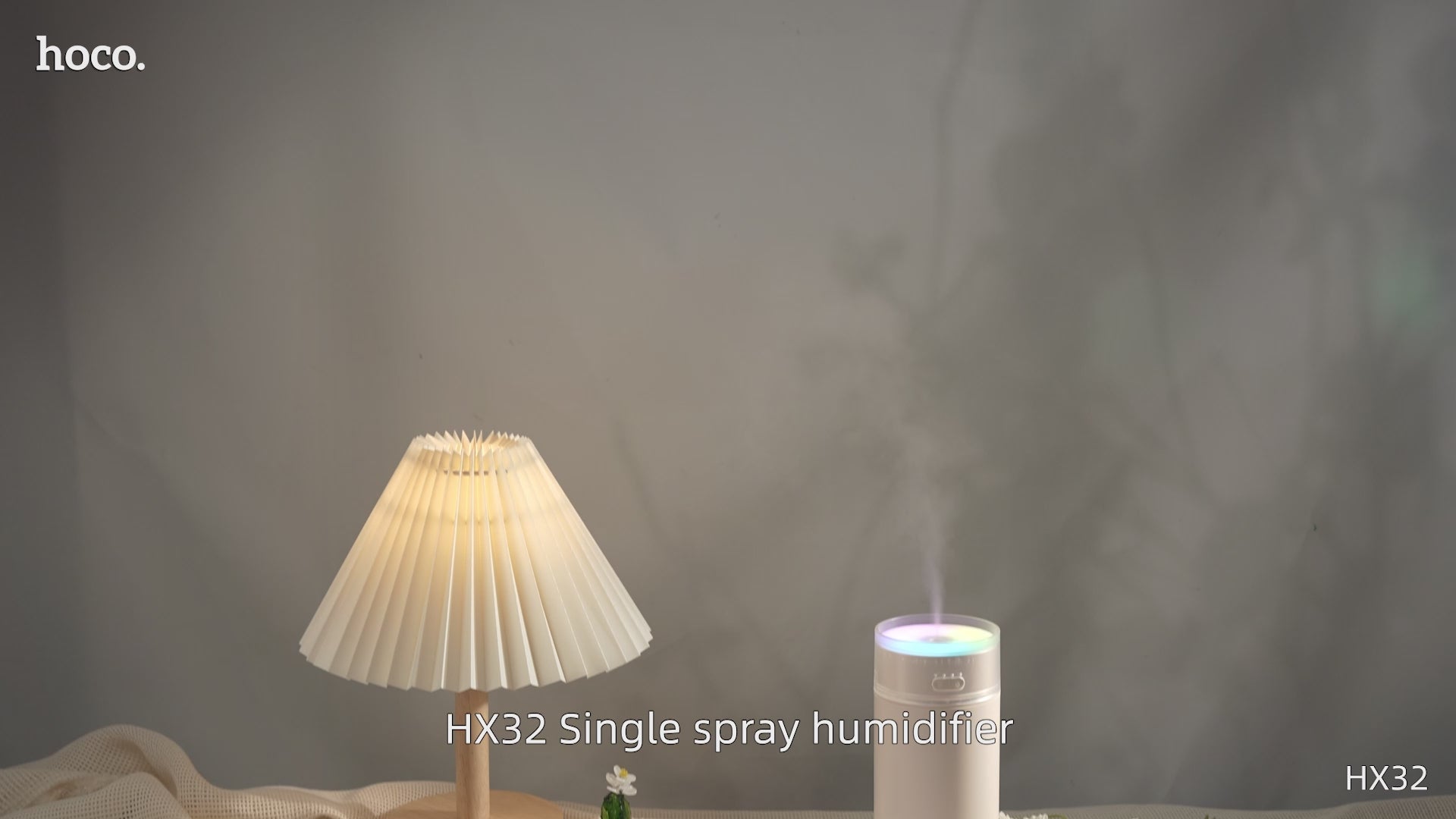HOCO HX32 – 2-in-1 Colorful Light Humidifier (500ml Tank, Silent Operation) – HOCO | IBRELIA™