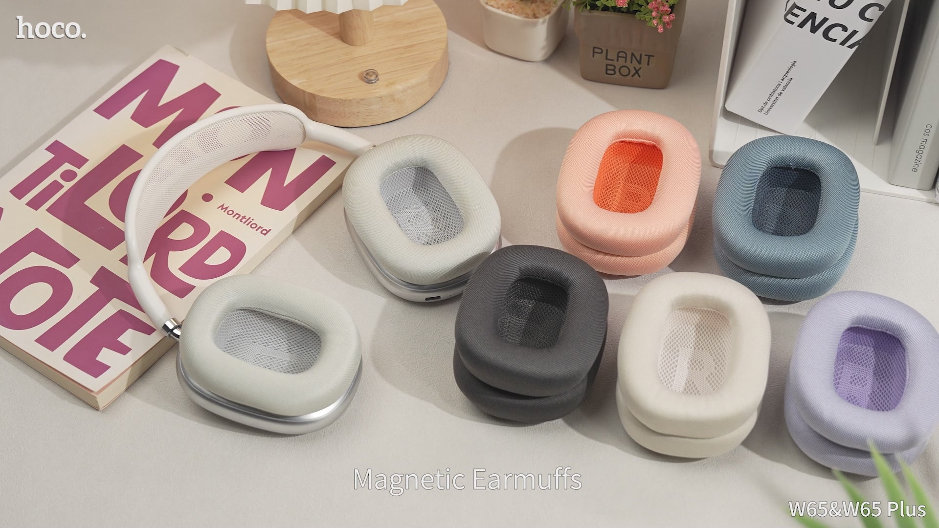 HOCO Magnetic Earmuffs for W65 & W65 Plus – Replacement Ear Cushions | IBRELIA™