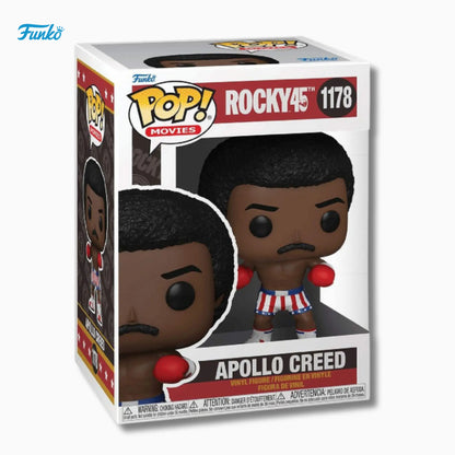 Funko Pop! Movies: Apollo Creed 1178 – Rocky 45th Anniversary Edition (4 - Inch) - IBRELIA