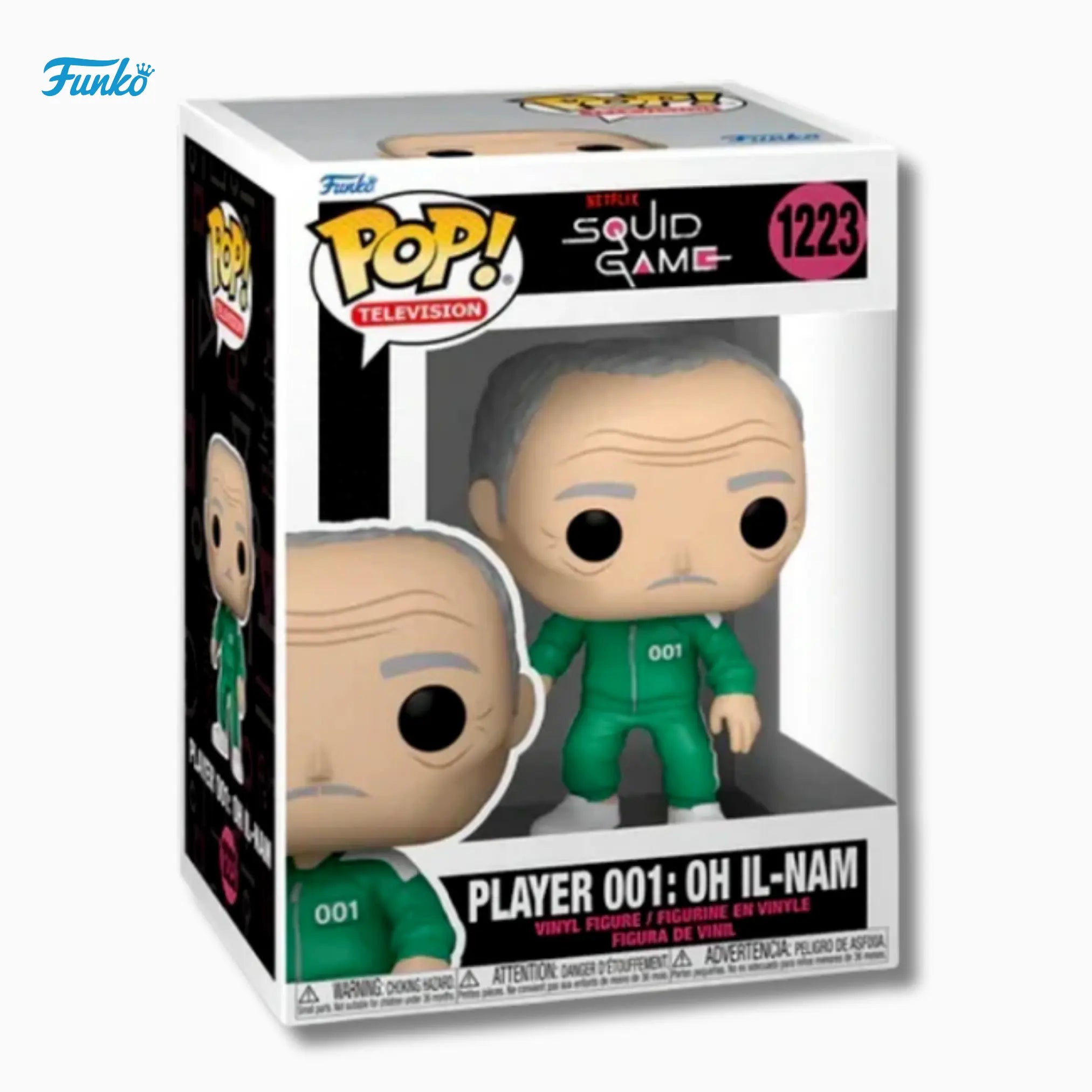 Funko Pop! Squid Game: Player 001 – Oh Il - Nam 1223 (4 - Inch) - IBRELIA
