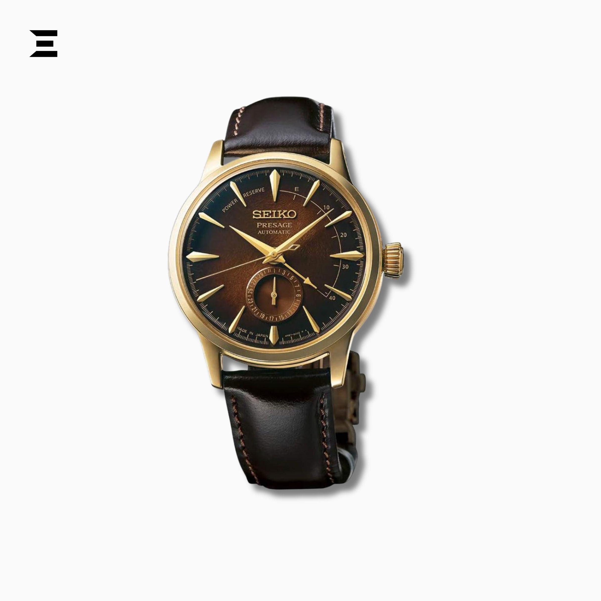 Seiko Presage Cocktail Time “Old Fashioned” SSA392J1 | Limited Edition Automatic Watch | Brown Dial | Complete Box Set