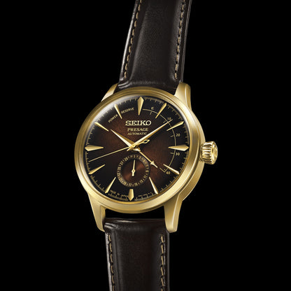 Seiko Presage Cocktail Time “Old Fashioned” SSA392J1 | Limited Edition Automatic Watch | Brown Dial | Complete Box Set